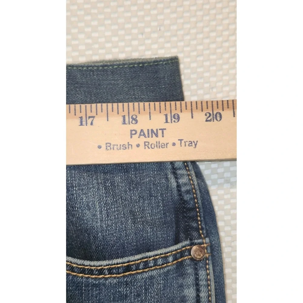 Wrangler Retro Slim Straight Mens Blue Jeans 36x31 1088MWZRT Medium Wash